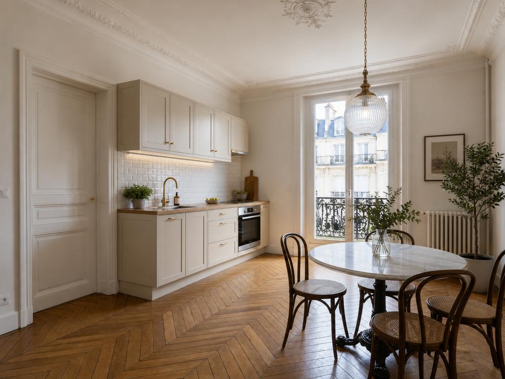 Comparaison avant / après home staging virtuel