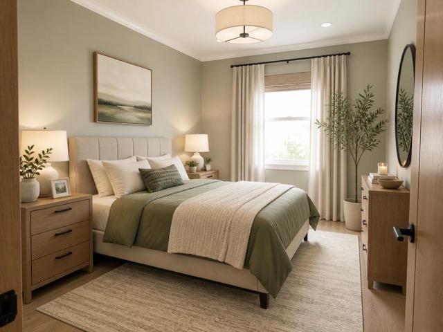 Comparaison avant / après home staging virtuel